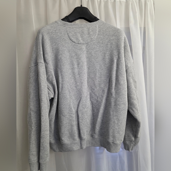 American Eagle Outfitters Gray Lived-In Sweater - Picture 5 of 7